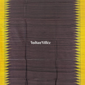 Wine Color Gopalpur Tussar Silk Saree