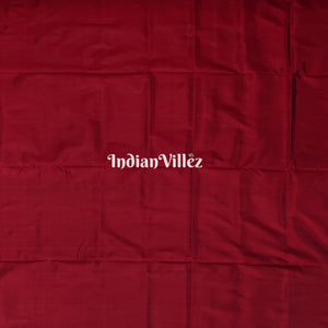 Dark Wine Multicolored Geometric Ikat Khandua Silk Saree