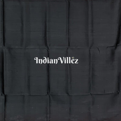 Maroon Tribal Theme with Single Pasapali Border Khandua Silk Saree