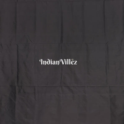 Maroon Leaf Design Odisha Ikat Contemporary Bomkai Silk Saree