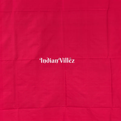 Green Red Pochampally Ikat Patola Saree