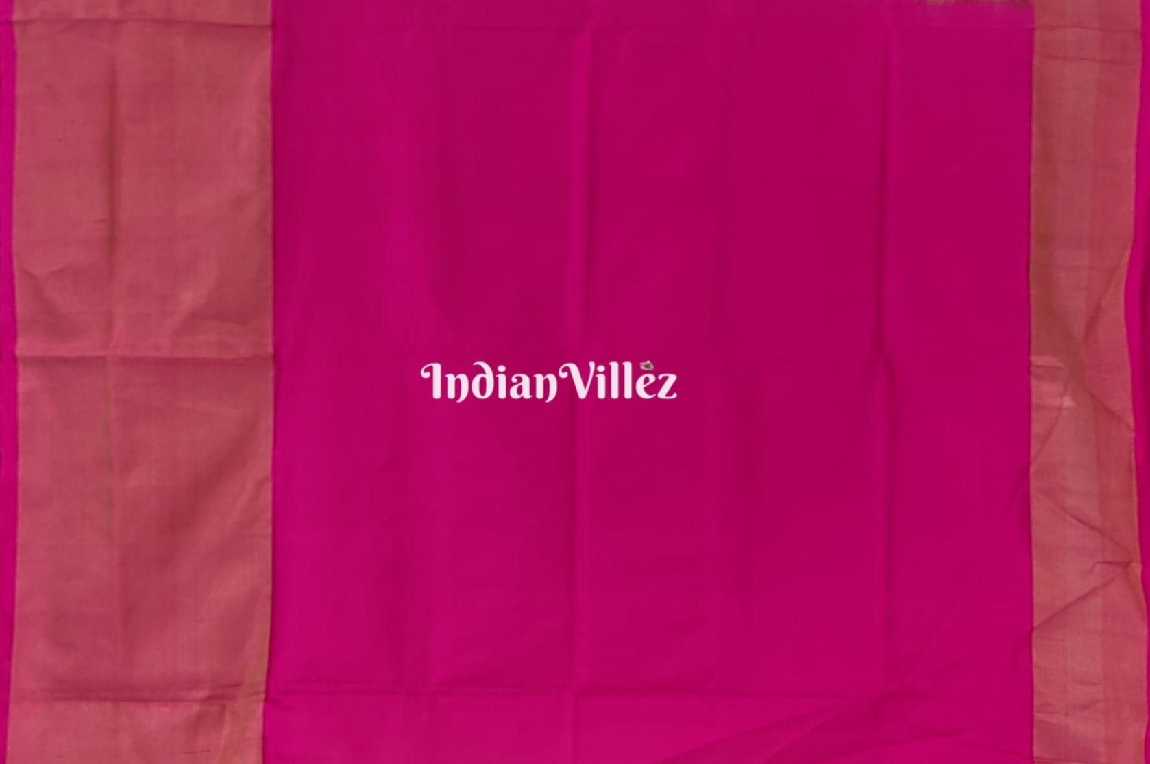 Fluorescent Green Magenta Peacock Design Pochampally Ikat Silk Saree