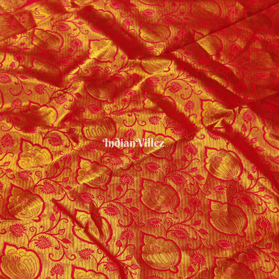 Red Kanjivaram Silk Saree