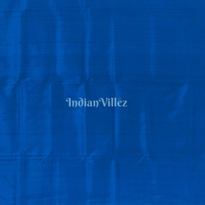 Blue Green Odisha Ikat Contemporary Silk Saree