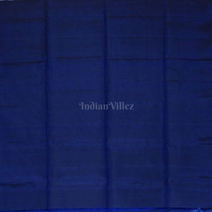 Blue Pure Kanjivaram Soft Silk Saree