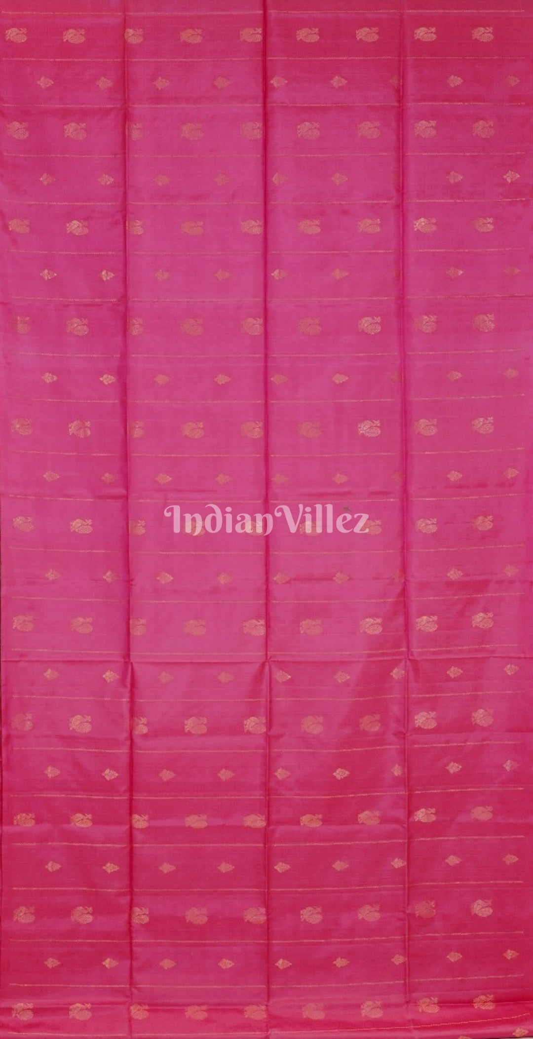 Pink With Green Pure Kanjivaram Soft Silk Saree