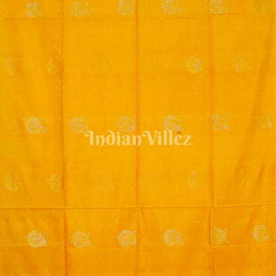 Golden Pure Kanjivaram Soft Silk Saree