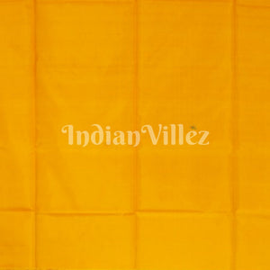 Golden Pure Kanjivaram Soft Silk Saree