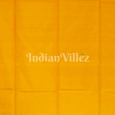 Golden Pure Kanjivaram Soft Silk Saree