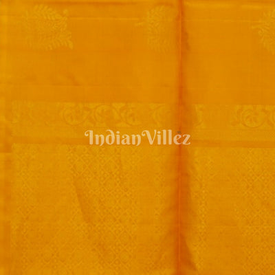 Golden Pure Kanjivaram Soft Silk Saree