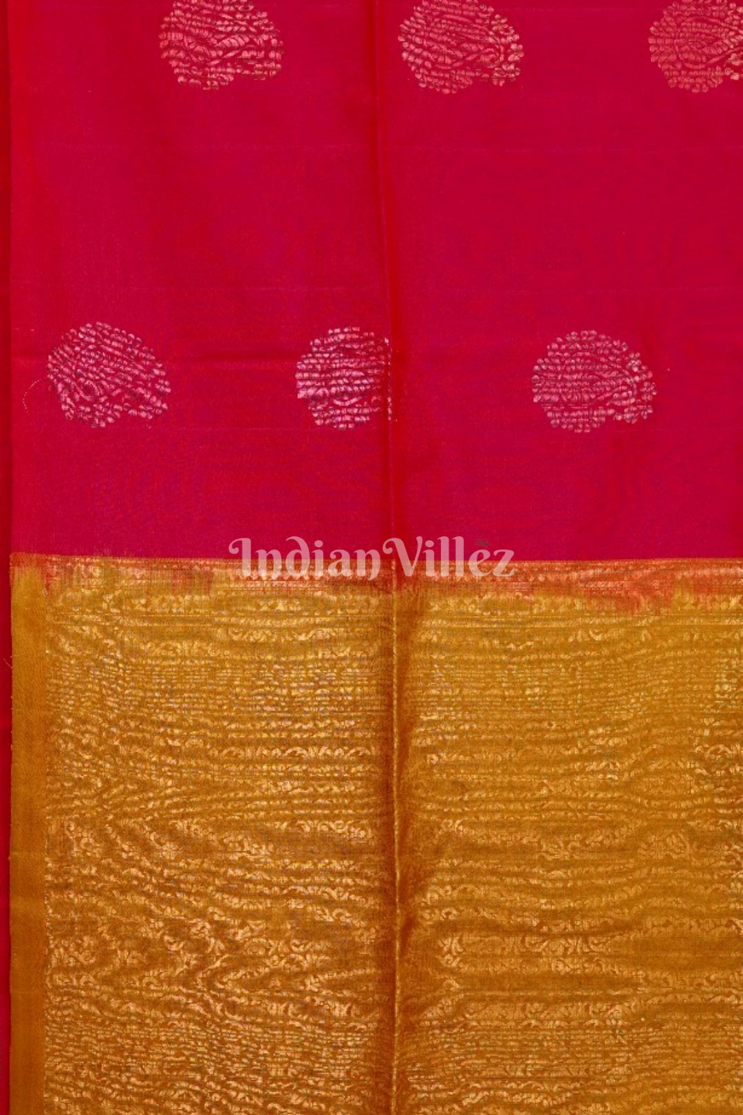 Pink With Golden Pure Kanjivaram Soft Silk Saree