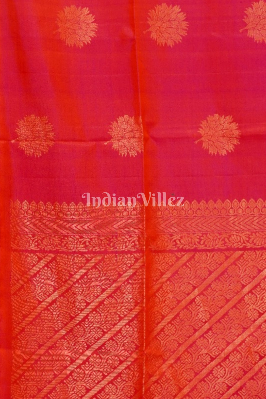 Pink Pure Kanjivaram Soft Silk Saree