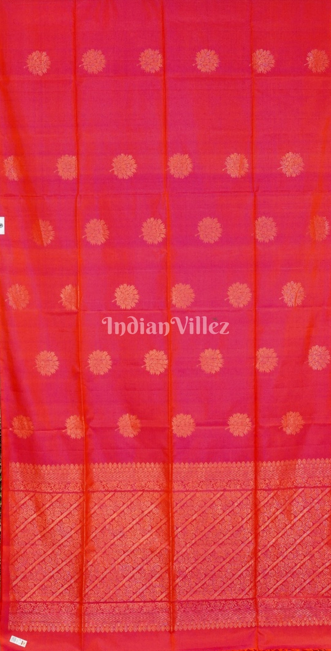 Pink Pure Kanjivaram Soft Silk Saree
