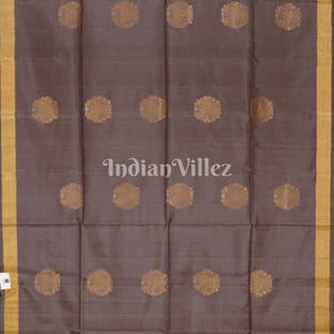 Pink With Grey Pure Kanjivaram Soft Silk Saree