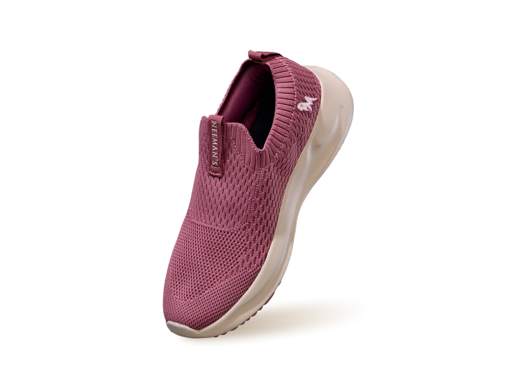 Knit Trainers For Women : Pink