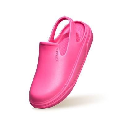 Cushers Clogs For Women : Pink