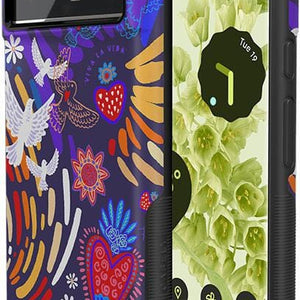 Viva La Vida | Frida Kahlo Collage Floral Google Pixel Case