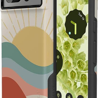 Here Comes the Sun | Colorblock Sunset Google Pixel Case
