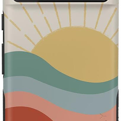 Here Comes the Sun | Colorblock Sunset Google Pixel Case