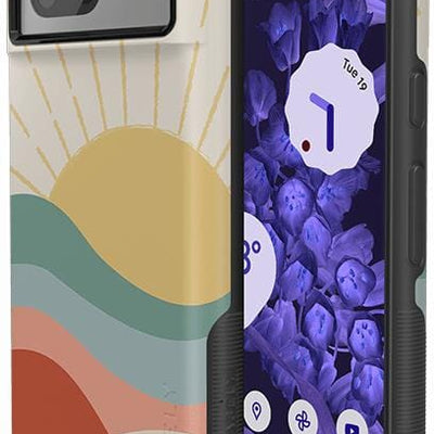 Here Comes the Sun | Colorblock Sunset Google Pixel Case