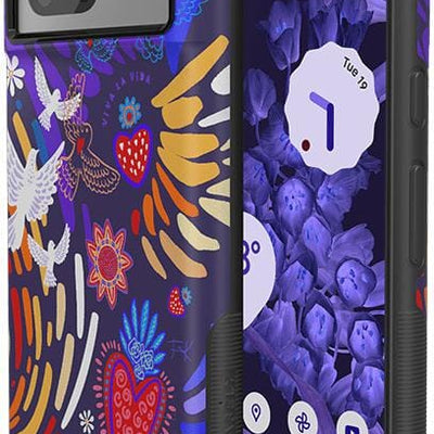 Viva La Vida | Frida Kahlo Collage Floral Google Pixel Case