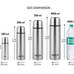 Plain Lid Thermosteel Bottle (Milton)