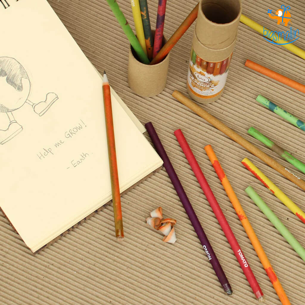Eco-Friendly Plantable Seed Pencils