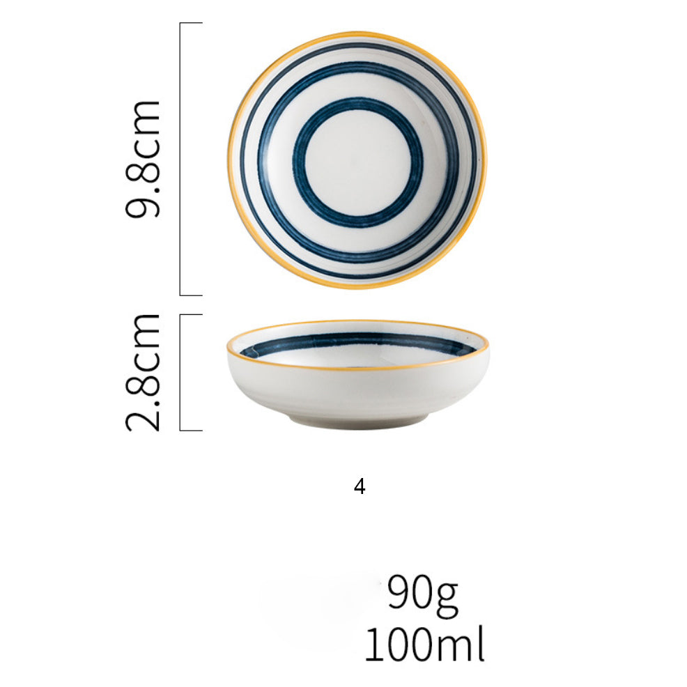Nitori Ceramic Deep Plate Small 4inch