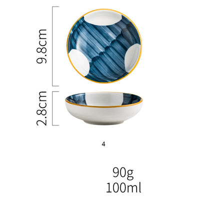 Nitori Ceramic Deep Plate Small 4inch