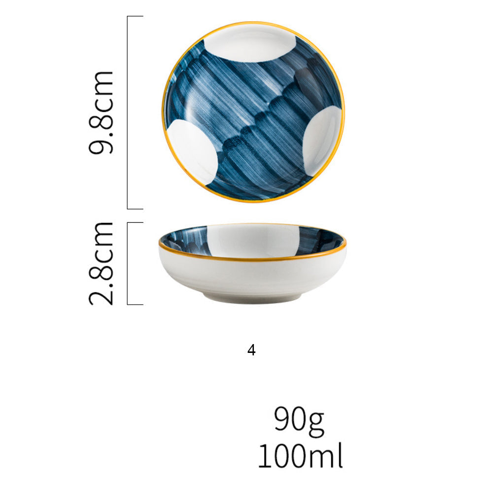 Nitori Ceramic Deep Plate Small 4inch