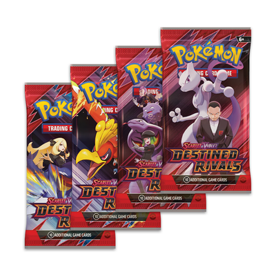 2025 Pokémon Scarlet & Violet Destined Rivals Half Booster Box (18 Packs)