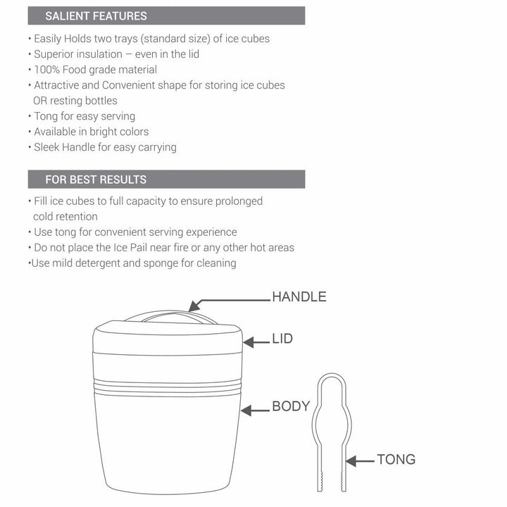 Polar Ice Storage Pail (Milton)