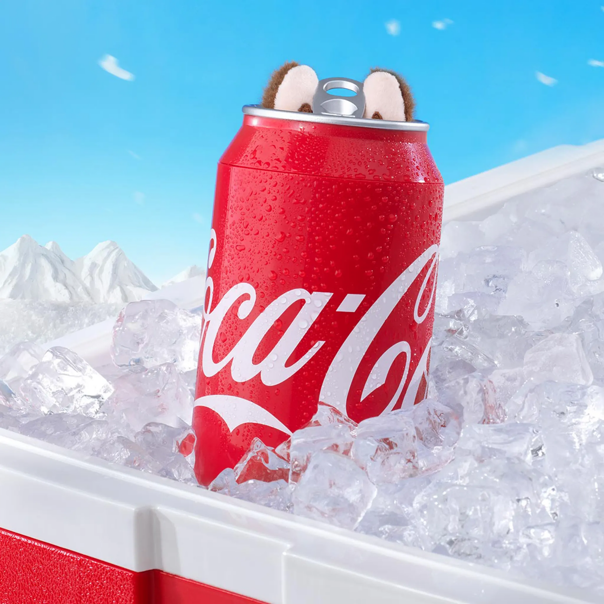 Pop Mart Labubu The Monsters Coca Cola Vinyl Face Blind Box (Single)