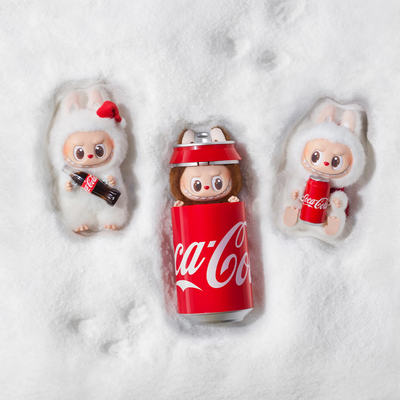 Pop Mart Labubu The Monsters Coca Cola Vinyl Face Blind Box (Single)