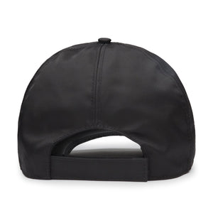 Prada Re-Nylon Black Baseball Cap