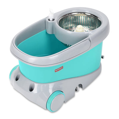 Prime Mop with Big Wheels and Stainless Steel Wringer (Spotzero by Milton)