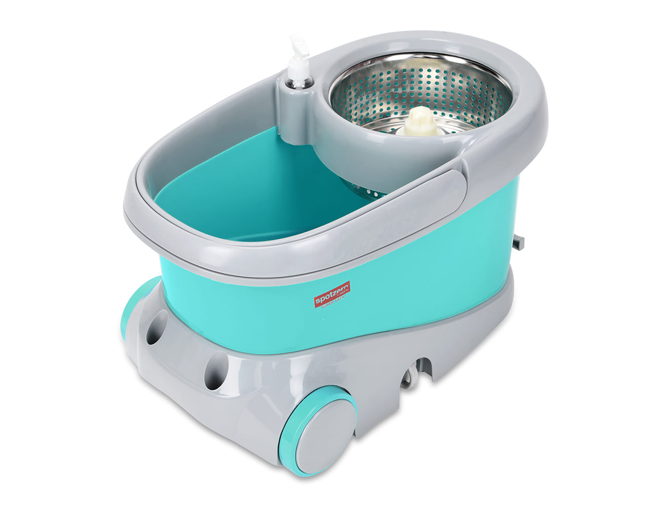 Prime Mop with Big Wheels and Stainless Steel Wringer (Spotzero by Milton)