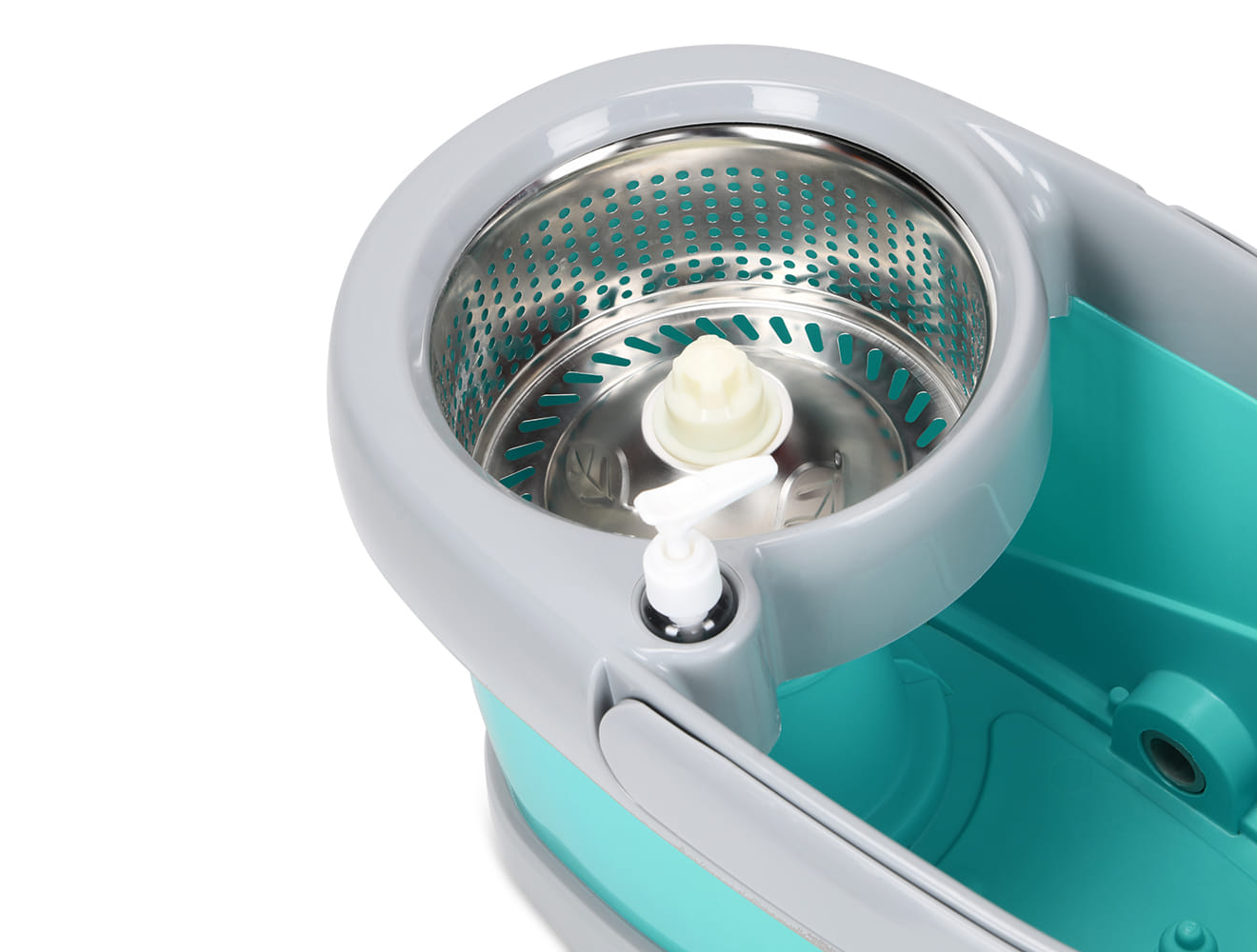 Prime Mop with Big Wheels and Stainless Steel Wringer (Spotzero by Milton)