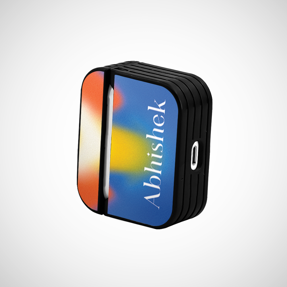 Custom gradient Glass Airpods Pro Case Covers