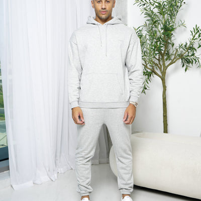 CAPO Overhead Grey Marl Hoodie
