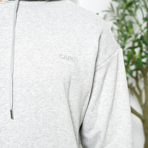 CAPO Overhead Grey Marl Hoodie