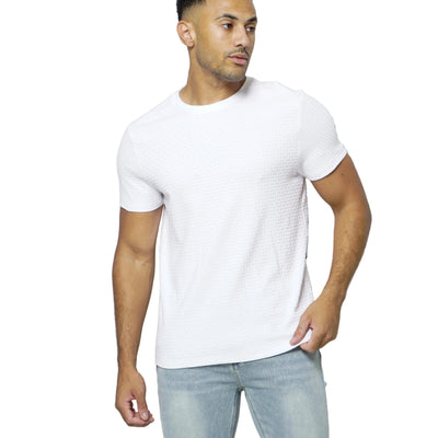 CAPO Basket Weave White T-Shirt