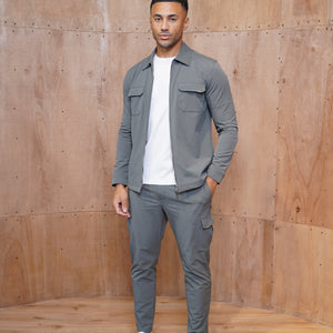 CAPO Utility Overshirt Charcoal Shirts