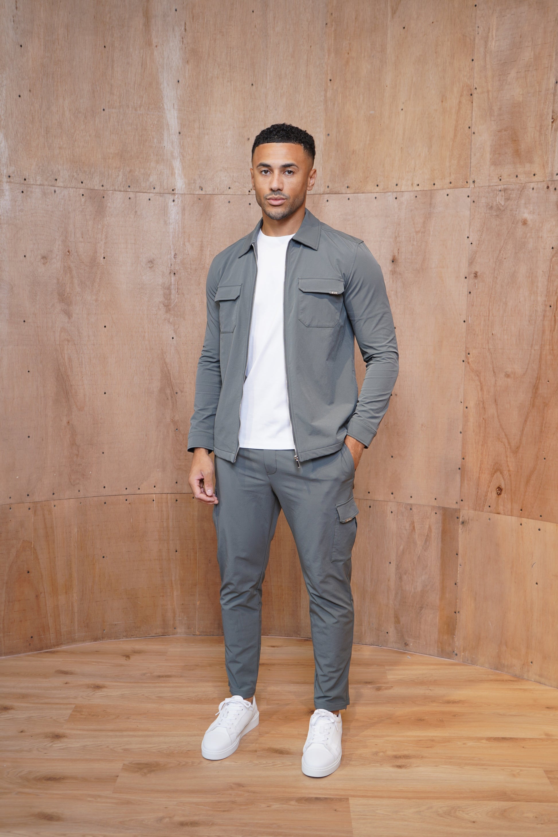 CAPO Utility Overshirt Charcoal Shirts