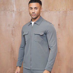 CAPO Utility Overshirt Charcoal Shirts