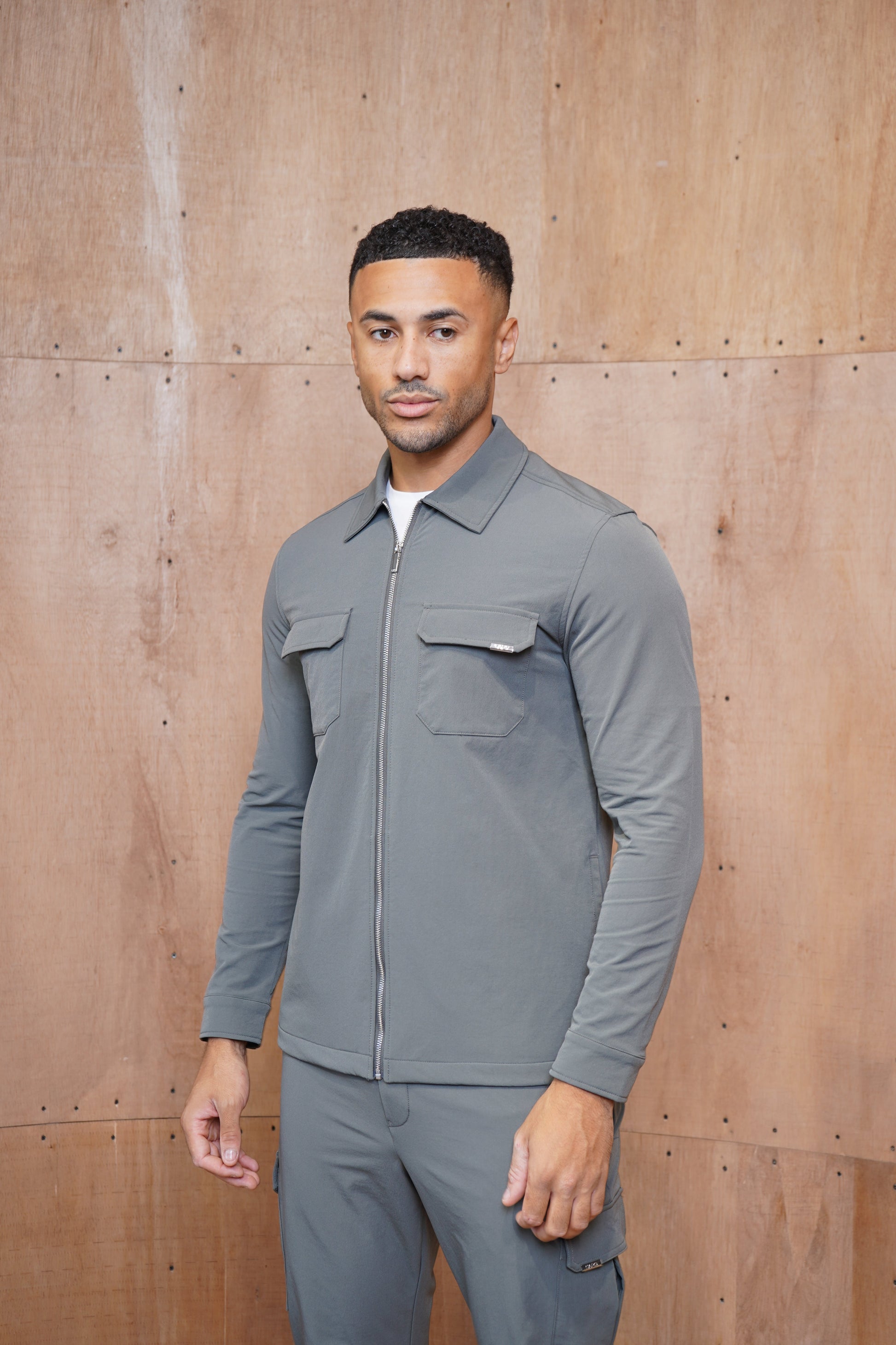 CAPO Utility Overshirt Charcoal Shirts