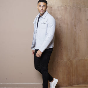 CAPO Quilted Light Grey Jacket