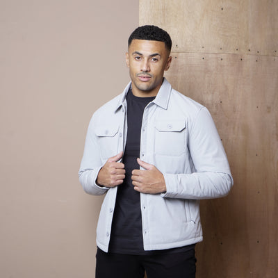 CAPO Quilted Light Grey Jacket