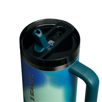 Stanley New Frequency Quencher ProTour Flip Straw Tumbler | 40 OZ Coastal Teal Motion