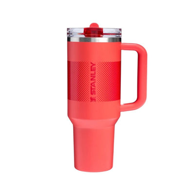 Stanley Quencher ProTour Flip Straw Tumbler | 40 OZ Hot Coral Fade